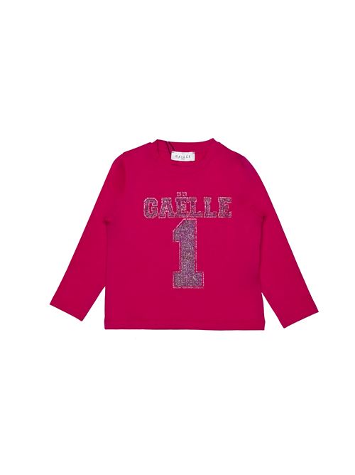 T-shirt, bambina, logata. GAELLE PARIS | 2741M00337FU